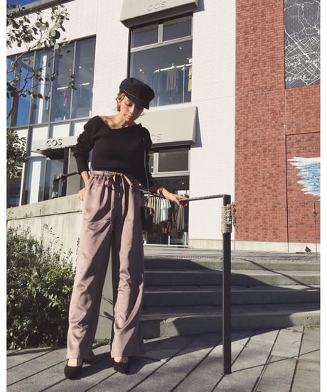 MATTE SATIN PANTS