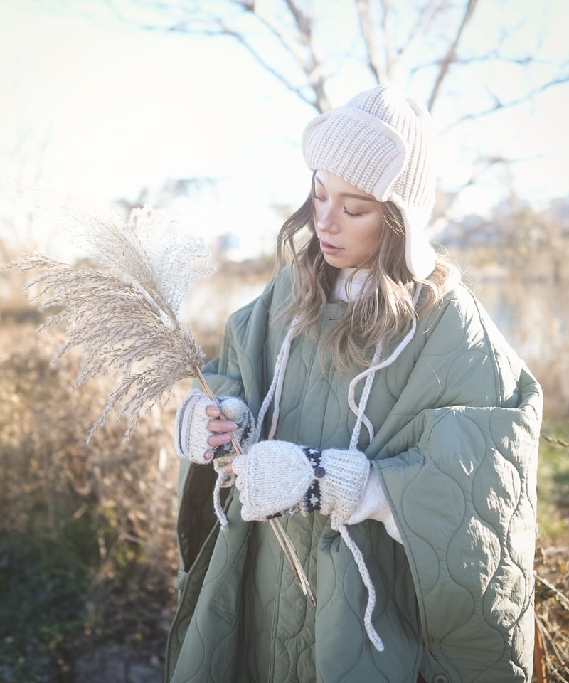 RIB KNIT FLIGHT CAP | Sun Vivian