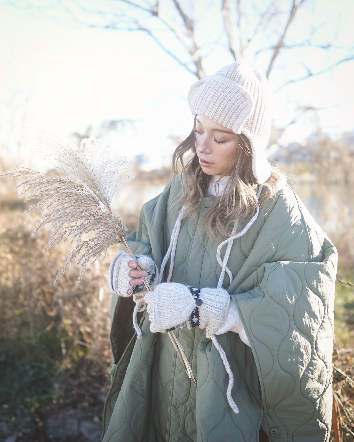 RIB KNIT FLIGHT CAP | Sun Vivian