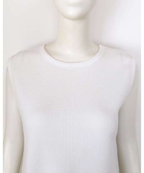 WAFFLE NO SLEEVE TOPS