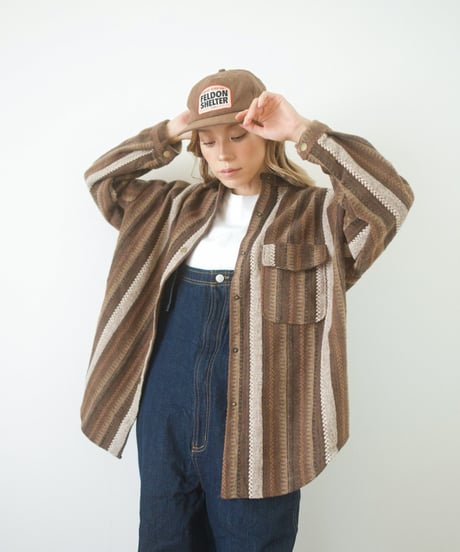 BRUSHED STRIPE SHIRT