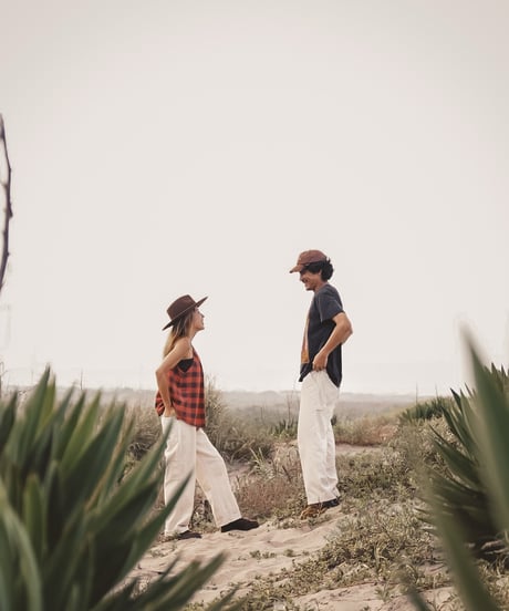 BEN ROY -  CARPENTER BAGGY PLEATED PANTS