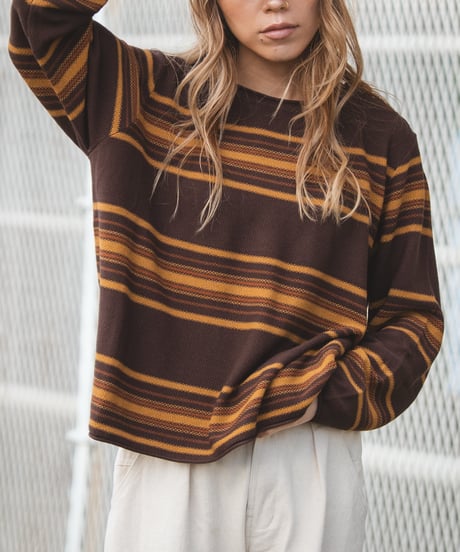 WANDER STRIPE PULLOVER