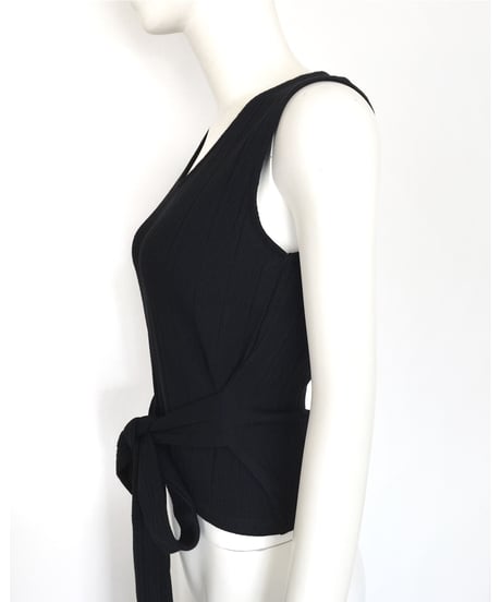 NO SLEEVE RIB TOPS