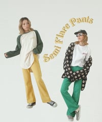SEMI FLARE PANTS