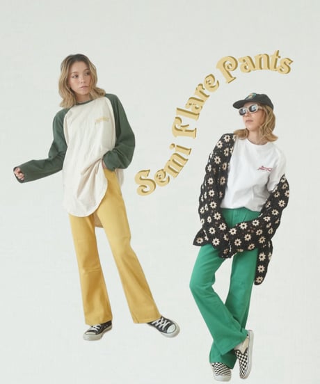SEMI FLARE PANTS
