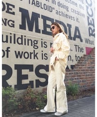 TWILL WIDE PANTS
