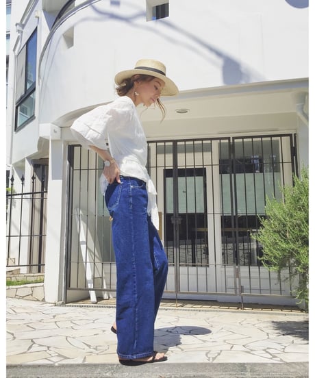 DENIM  WIDE PT