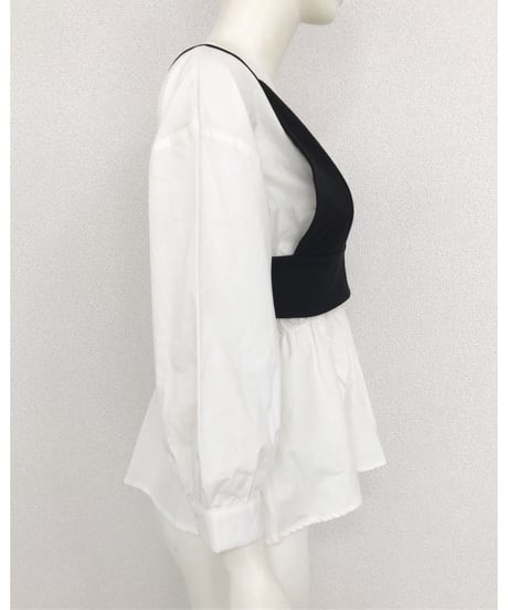 BUSTIER BLOUSE