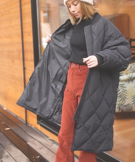 QUILTING LONG COAT