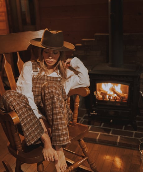 PRESTON - CHECKED OVERALLS