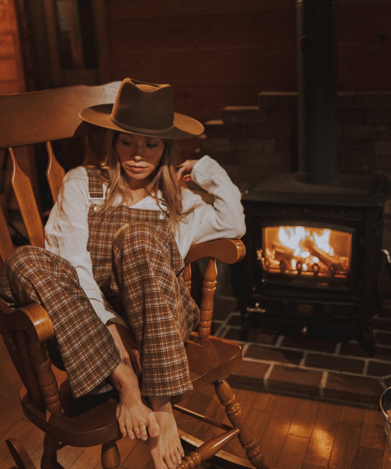 PRESTON - CHECKED OVERALLS | Sun Vivian
