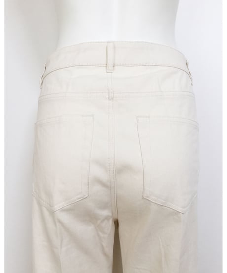 TWILL WIDE PANTS