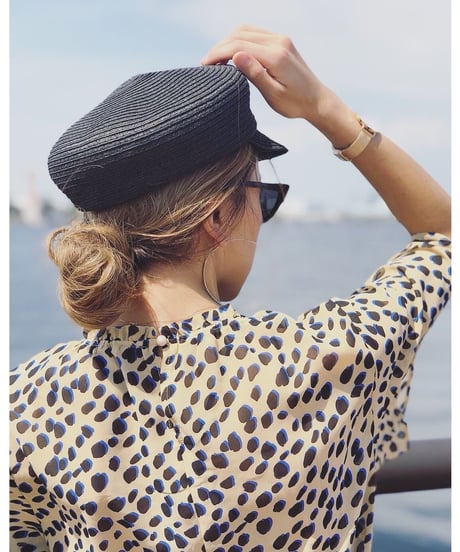 LEOPARD CHIFFON BL