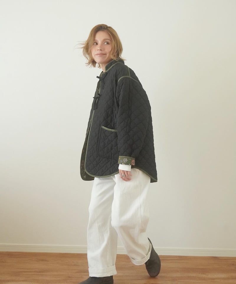 REVERSIBLE QUILTING JACKET | Sun Vivian