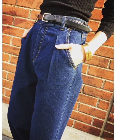 デニムタックワイドPT