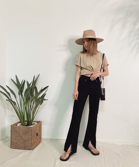 DENIM FLARE PT