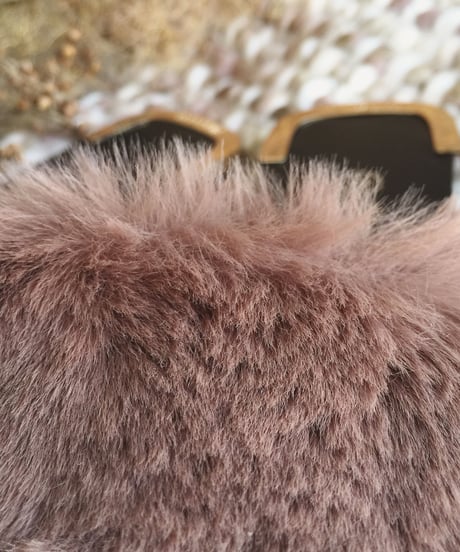 FAKE FUR SANDALS