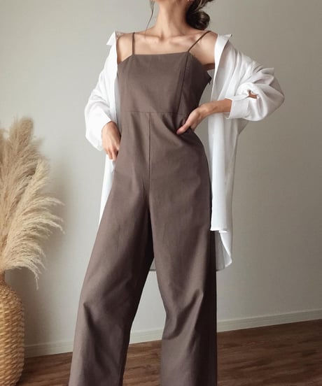 SHEER SHIRT×ROMPERS