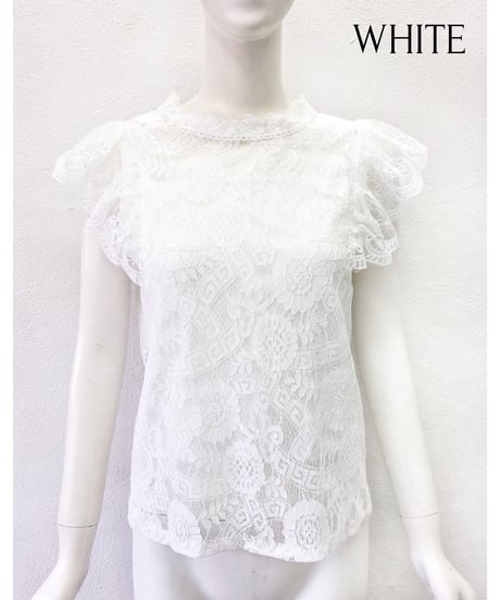 FRILL LACE BLOUSE