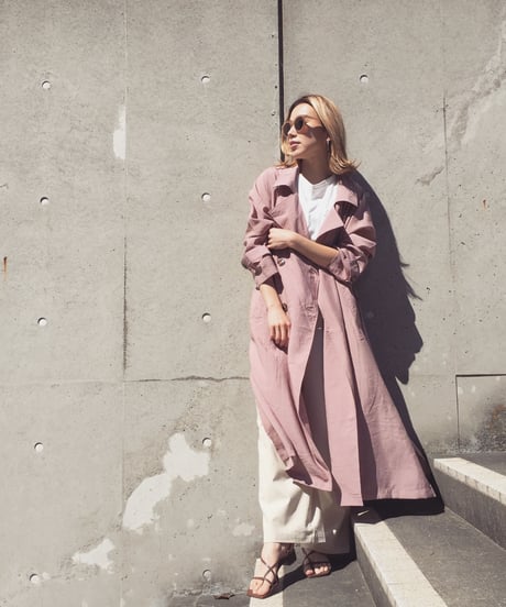 SHEER TRENCH COAT