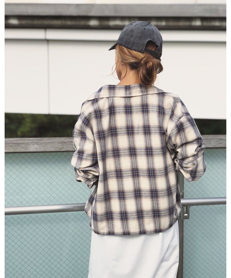 OPEN COLLAR SHIRT