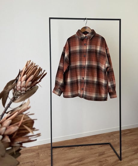 CHECK SHIRT JACKET