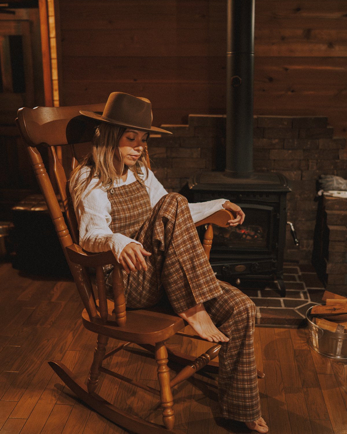 PRESTON - CHECKED OVERALLS | Sun Vivian