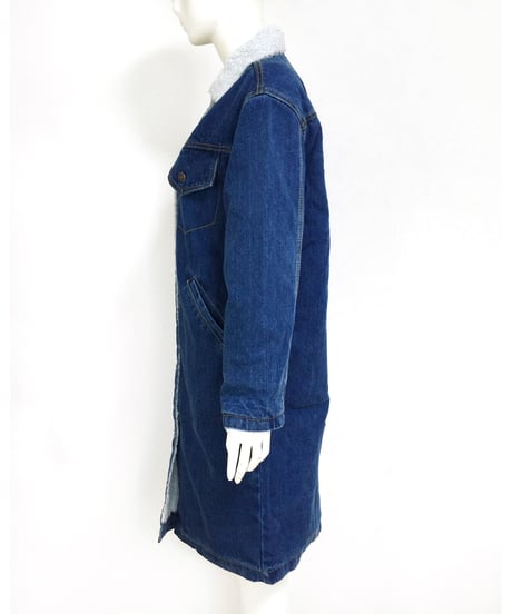 DENIM LONG COAT