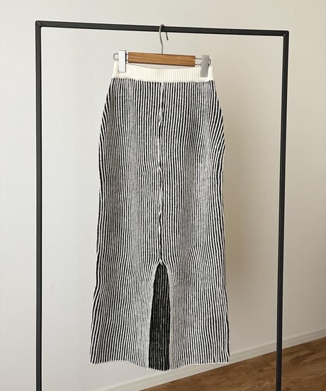 RIB KNIT SKIRT