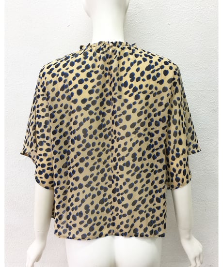 LEOPARD CHIFFON BL