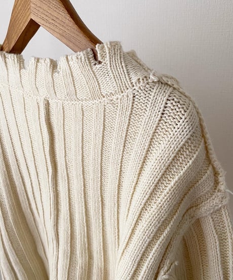KNIT CARDIGAN×TANK DRESS