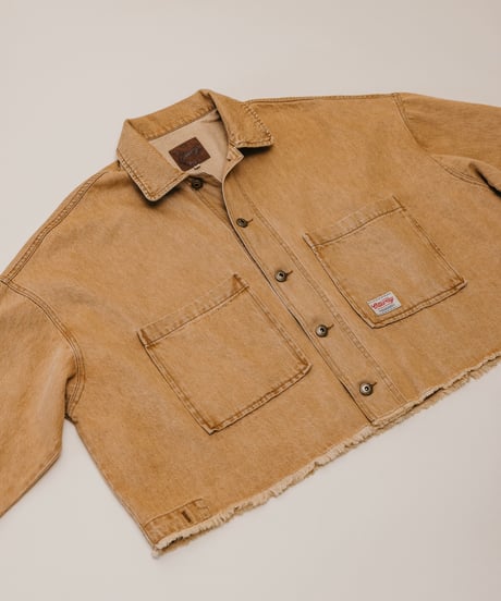 WESTON MUSTARD DENIM JACKET