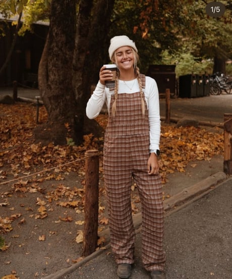 PRESTON - CHECKED OVERALLS