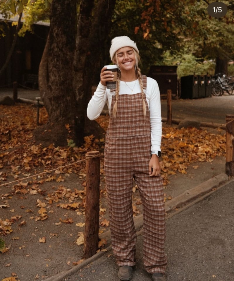 PRESTON - CHECKED OVERALLS | Sun Vivian