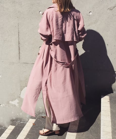 SHEER TRENCH COAT