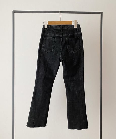 SLIT DENIM PANTS