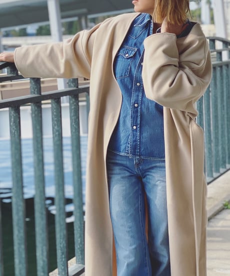 LONG GOWN COAT