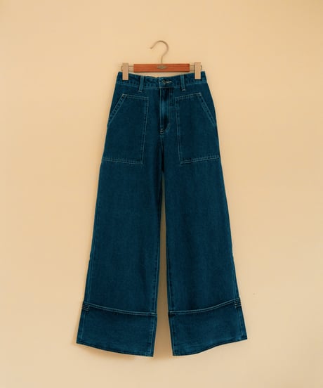 HORIZON STITCH WIDE DENIM PANTS