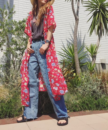 FLOWER CROSS GOWN