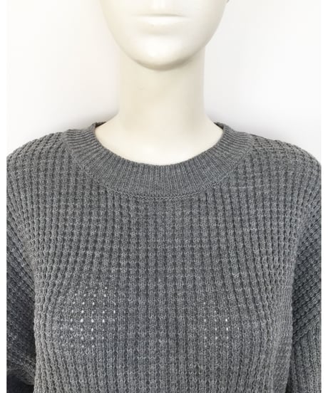 WAFFLE KNIT TOPS