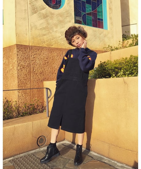 TWILL JUMPER SKIRT