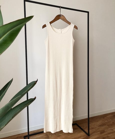 RIB TANK DRESS