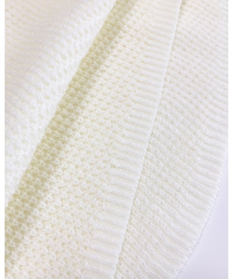 WAFFLE KNIT TOPS