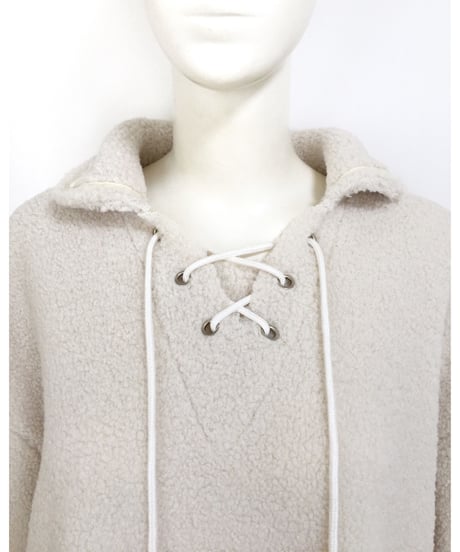 LACE UP PULLOVER