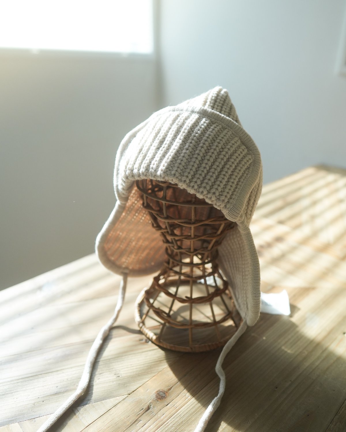 RIB KNIT FLIGHT CAP | Sun Vivian