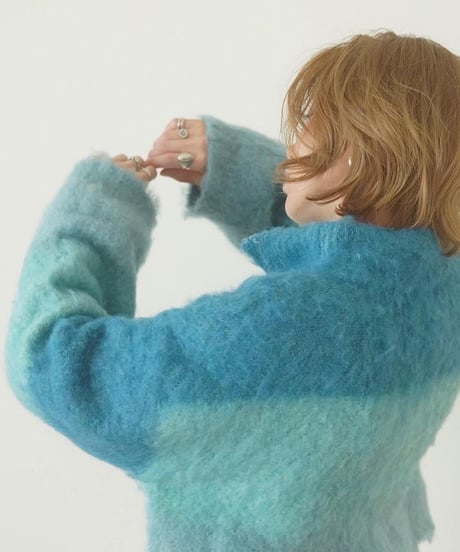 SHAGGY KNIT BLOUSON