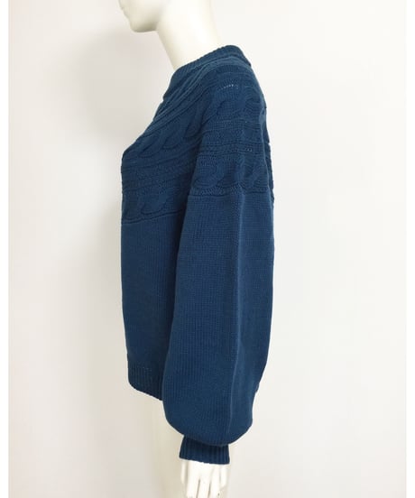 CABLE KNIT PULLOVER