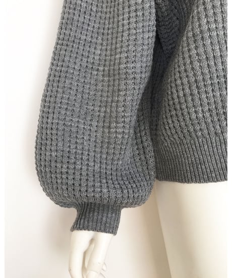 WAFFLE KNIT TOPS
