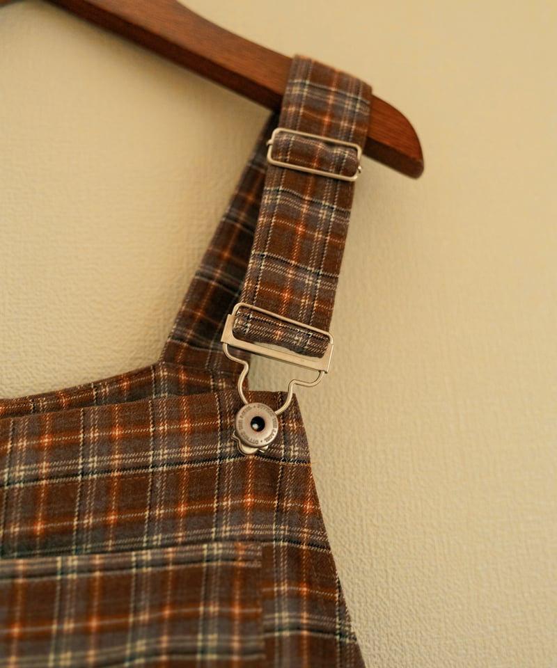 PRESTON - CHECKED OVERALLS | Sun Vivian